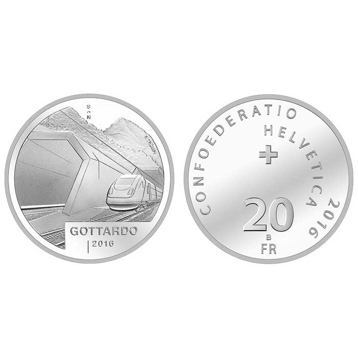 20 Fr. Silber-Gedenkmünzen Schweiz