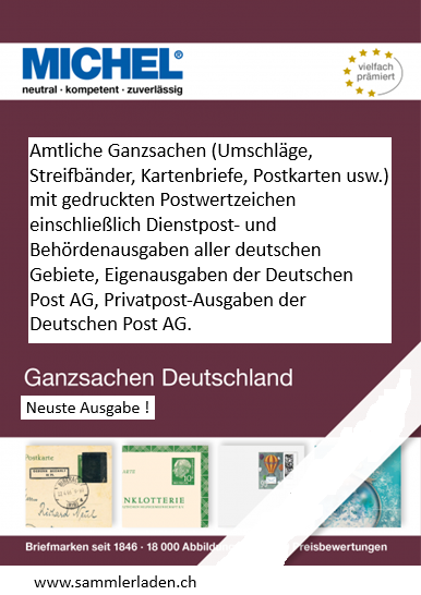 MICHEL Ganzsachen-Katalog Deutschland 2025