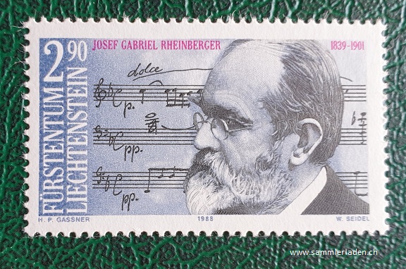 Liechtenstein Josef Rheinberger 1989 Nr. 904