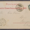 Basel Gewerbeausstellung Litho Postkarte 1901 – Bild 2