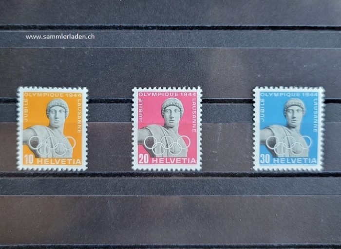 Schweiz 1944 Olympia Nr. 259-261w