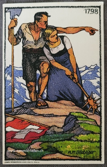 Bundesfeier Karte 1913 – Bild 3