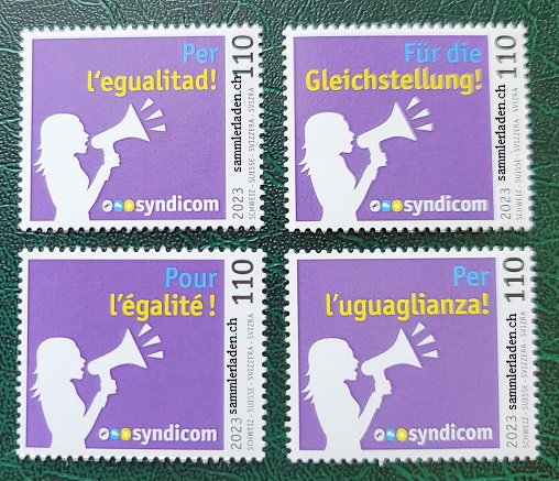 2. Firmenbriefmarken Syndicom 2023
