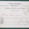 Zürich Globus Litho Postkarte 1899 – Bild 2