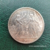 Eidgenössischer Schützentaler  5 Fr. Lausanne 1876