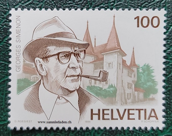 Gemeinschaftsausgabe Georges Simenon Schweiz / Belgien / Frankreich 1994 ( Nr. 871 )