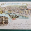 Zürich Litho Postkarte 1902 Limmatquai