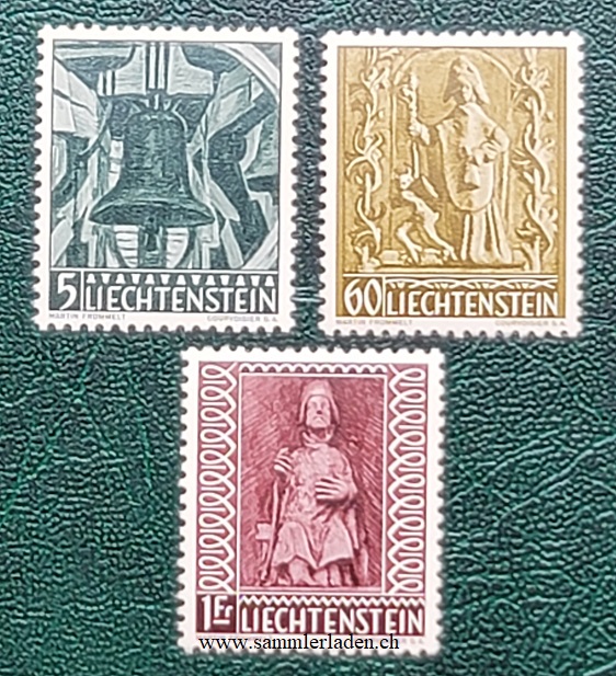 Liechtenstein Weihnachten  III  1959 Nr. 342 -  344