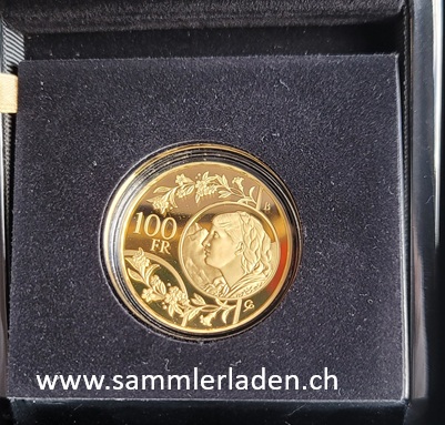 100 Fr. Gold 2025  100 Jahre 100er Goldvreneli