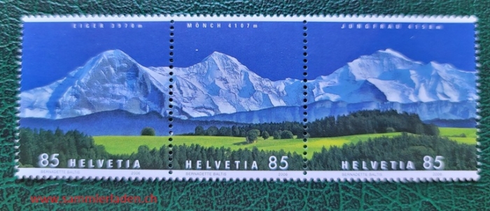Schweiz 2006  Eiger Mönch Jungfrau Nr. 1202-04