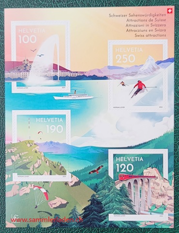 Sonderblock Sehenswürdigkeiten 2024