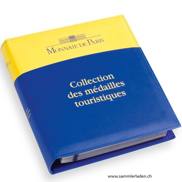 Optima Binder für 72 Medaillen Souvenir Frankreich