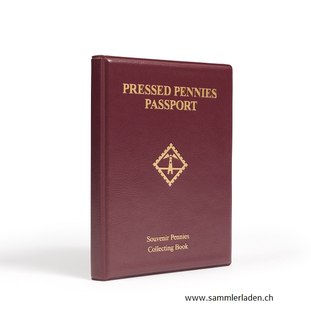Passport-Alben für je 32 Pressed Pennies