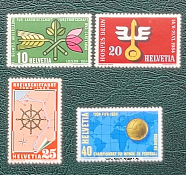 Schweiz 1954 Werbemarken