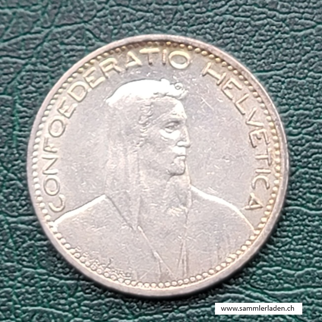 5 Fr. Alphirt (37 mm Durchmesser, 25 Gr. )