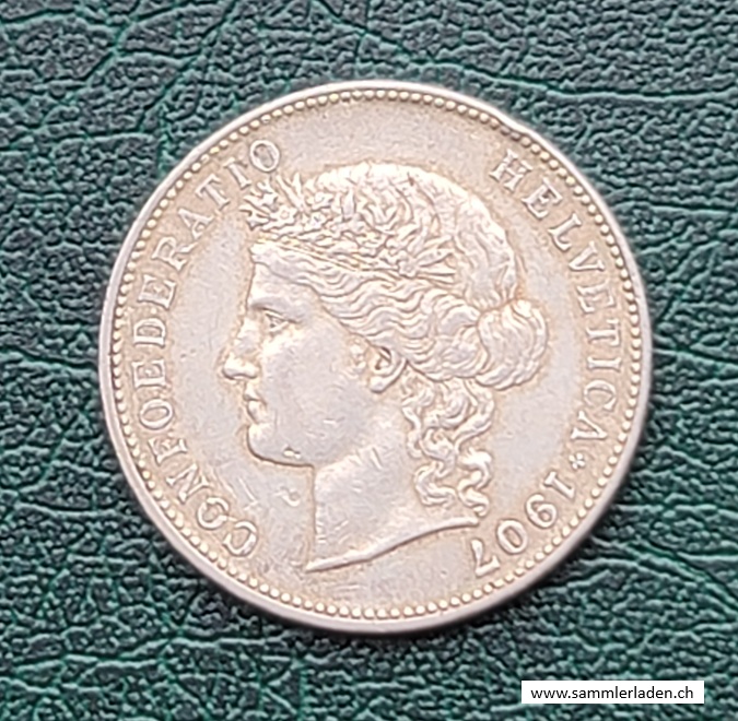 5 Fr. Frauenkopf / Schweizerwappen