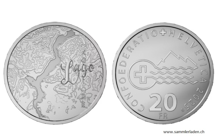 2o Fr. Lago Maggiore 2025 Silber