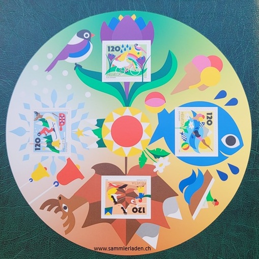 Sonderblock 4 Jahreszeiten 2025