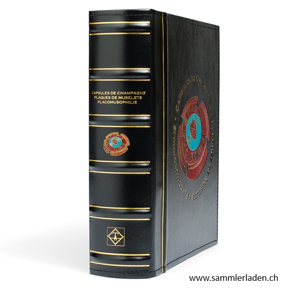 Vario Album mit 5 Hüllen für 175 Champagner Deckel