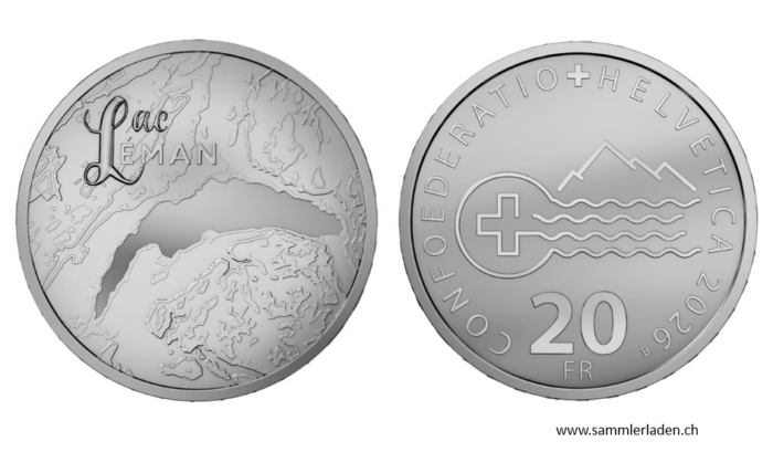 2o Fr Genfersee 2026 Silber