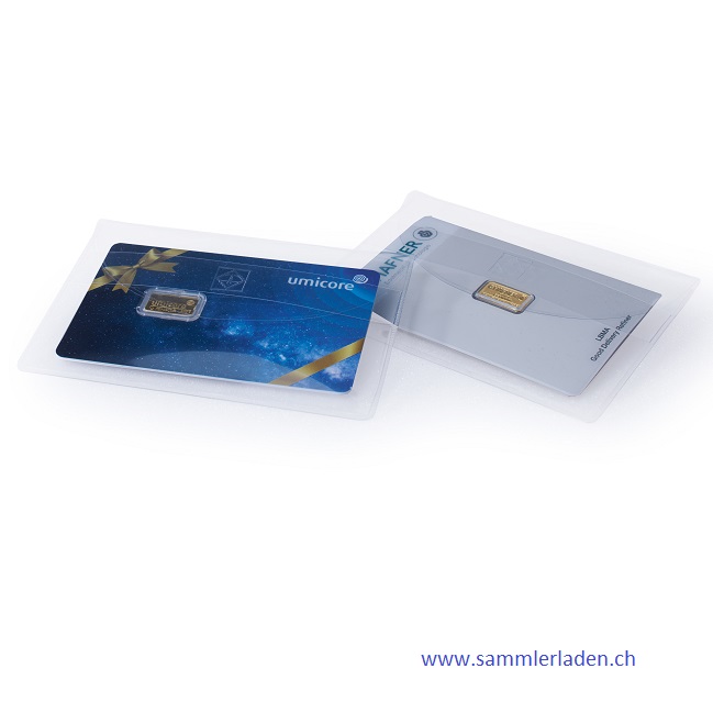 Schutztaschen für Coin Cards oder Goldbarren, 50er Pack
