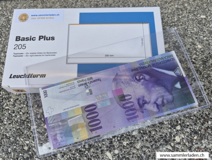 Schutzhüllen Basic Plus für Banknoten Extrastark !