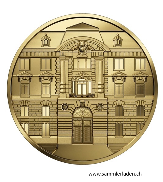 50 Fr. Goldmünze 125 Jahre Gebäude der Münzstätte 2026