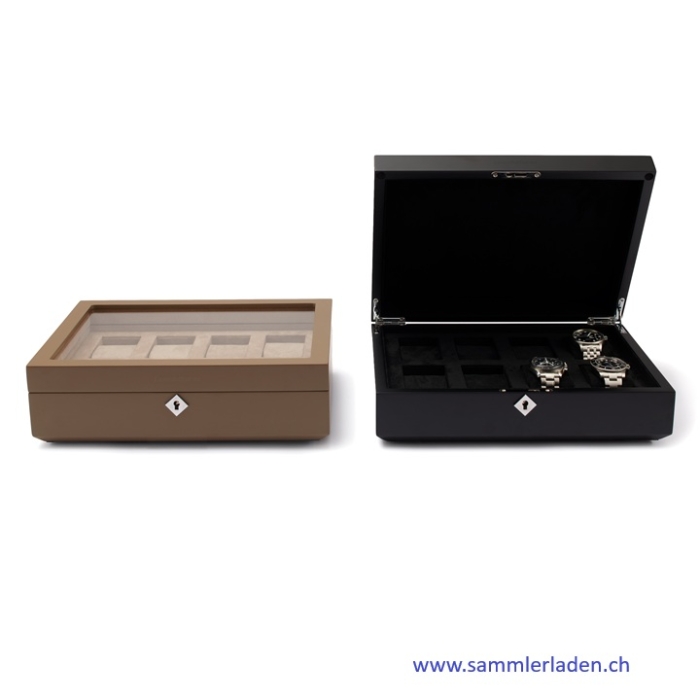 Chronos Uhrenbox für 8 Uhren